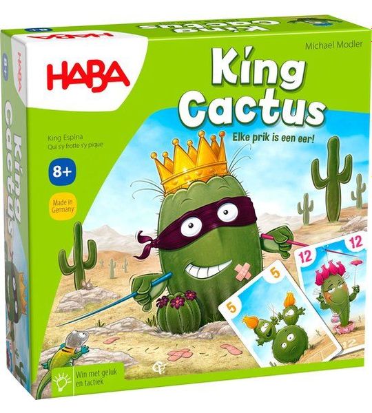 Haba !!! Spel - King Cactus (Nederlands) = Duits 1307156001 - Frans 1307156003
