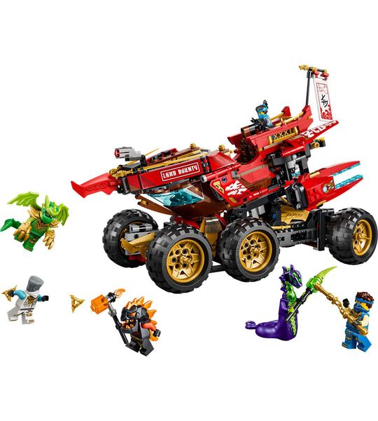 LEGO NINJAGO Land-Bounty Bouwpakket met Truck Speelgoed voor Kinderen 71869