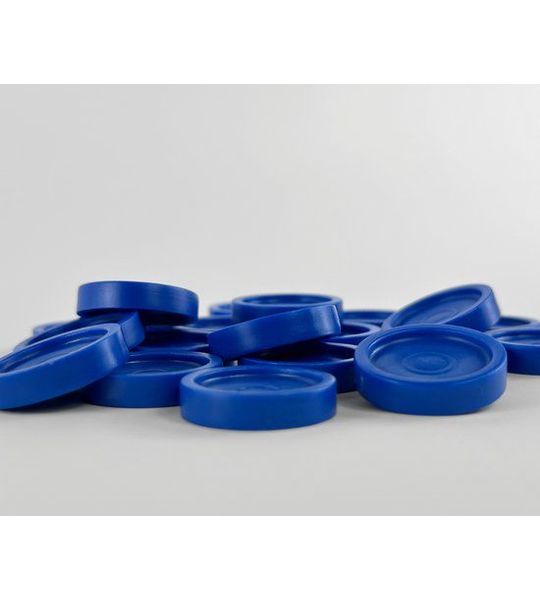 Speelfiches Ø 23,5mm | 100 stuks | Blauw