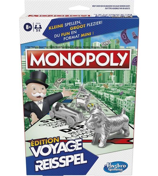 Monopoly Reisspel - Belgische Editie