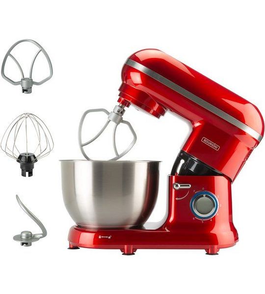Bourgini Classic Kitchen Chef Keukenmachine Rood