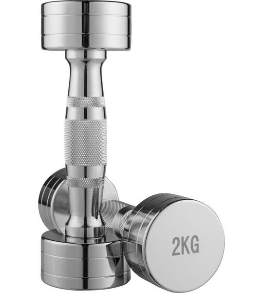 Toorx Fitness MC - Dumbells - Chroom - per stuk - 2 kg