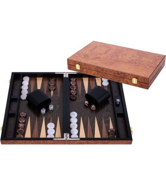 Backgammon 15'' Alderwood