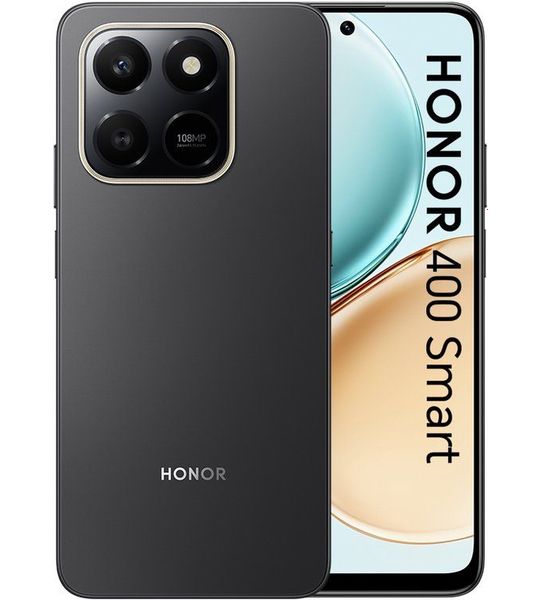 HONOR 400 Smart - 6gb+128gb Zwart 128 Gb
