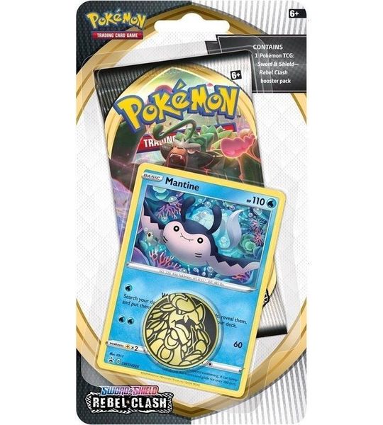 Pokemon TCG Sword & Shield Rebel Clash Checklane - Mantine