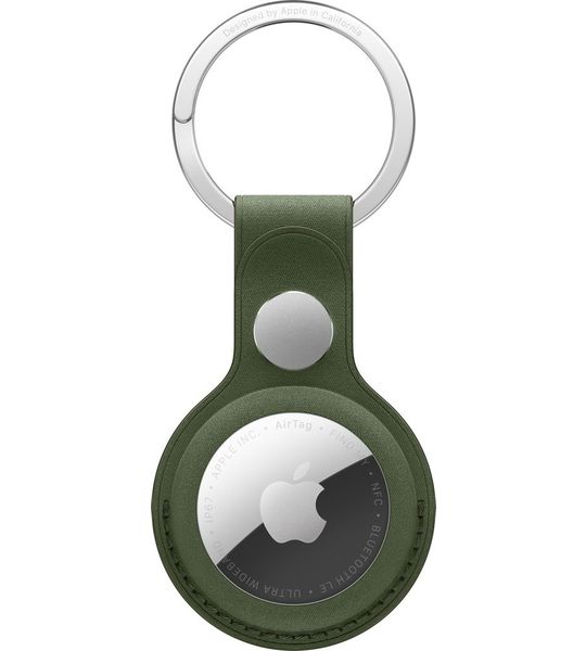 Apple Finewoven Airtag Keychain Mosgroen
