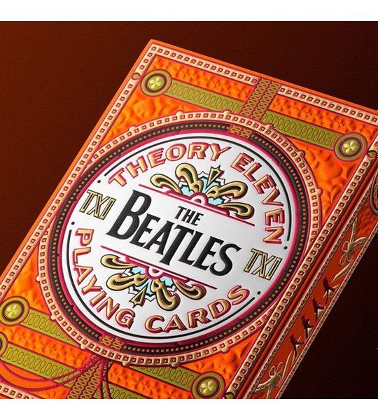 The Beatles Playing Cards Orange Version