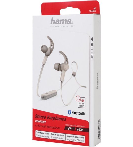 Hama Bluetooth-koptelefoon Connect Grijs