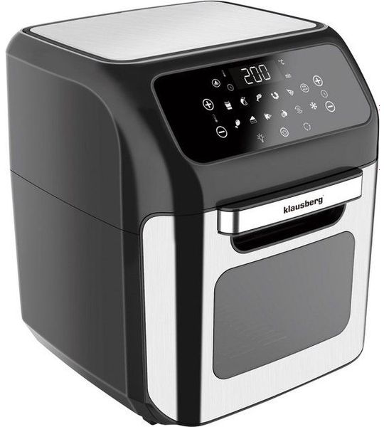 Klausberg 7557 - Air oven XXL - 12L Family size - Hetelucht oven