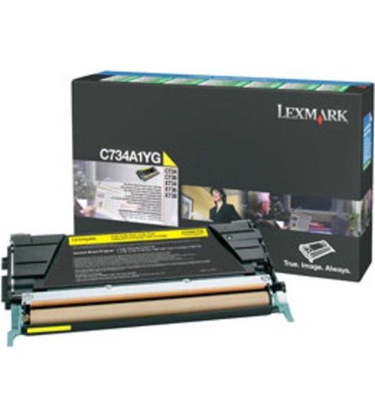 Lexmark C734A1YG toner geel