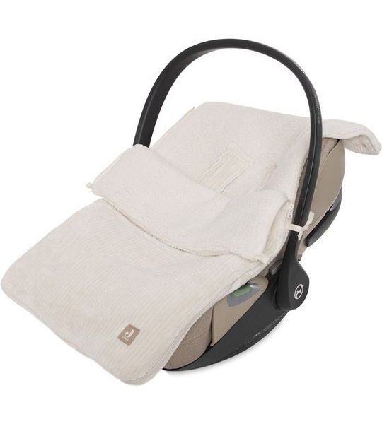 Voetenzak Autostoel Jollein Cloudy Rib Oatmeal