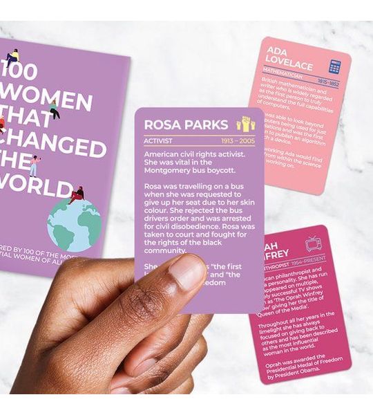 Gift Republic 100 Women that Changed the World kaarten