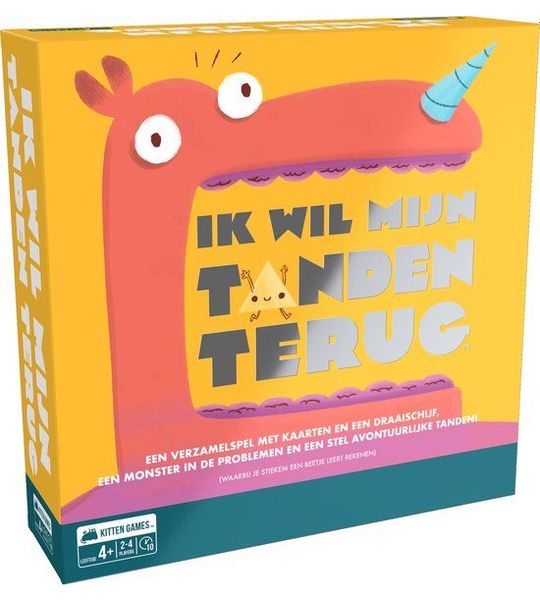 Ik wil mijn tanden terug - Nederlandstalig Kaartspel