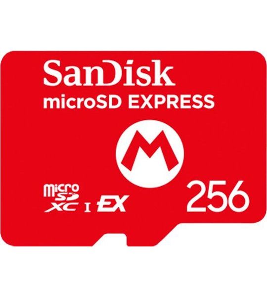 Nintendo Switch 2 Sandisk Microsdxc Express 256 Gb Rood Switch2™