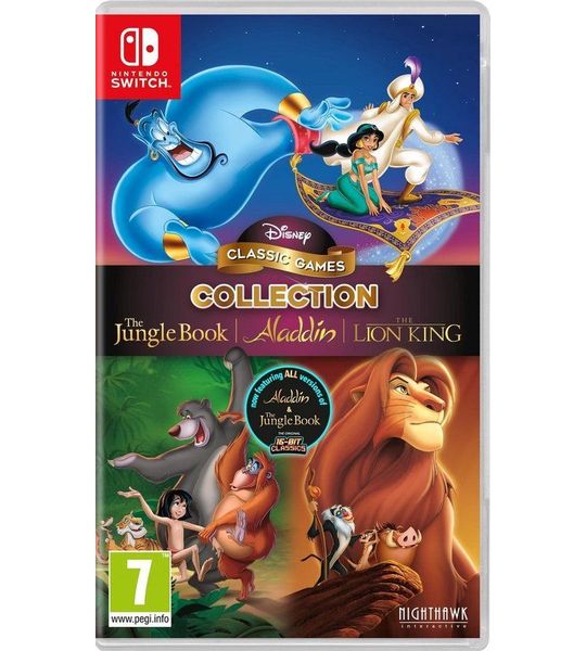 MINDSCAPE SW Disney Classic Games Collection: The Jungle Book Aladdin And Lion King Nintendo Switch