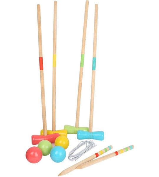 Small Foot - Houten Croquet Buitenspel, 20dlg.