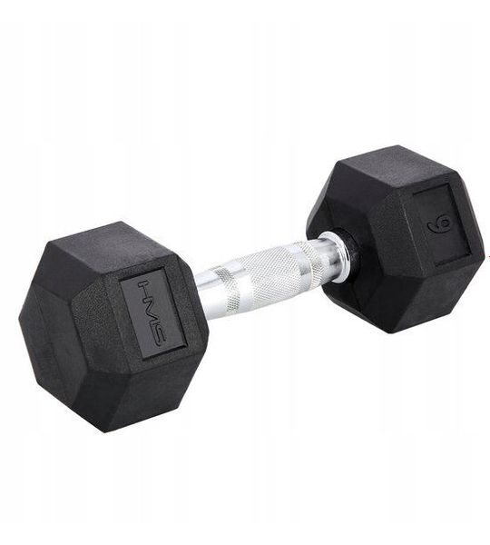 Tweezijdige Dumbbell 6 kg - Rubber Fitness Dumbbell voor Krachttraining