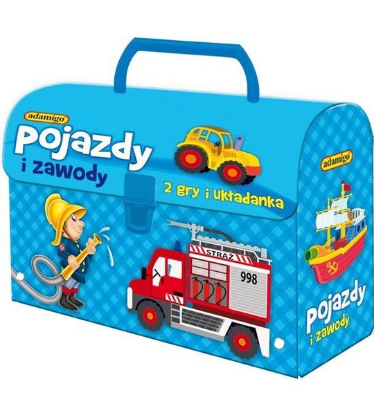 Kuferek - Pojazdy i zawody