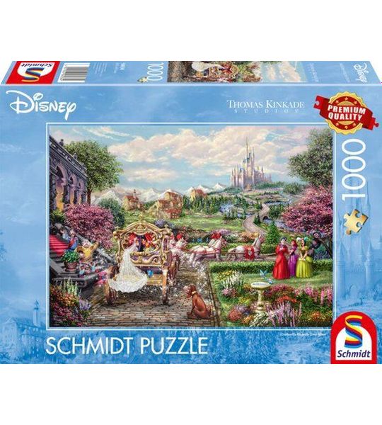 Disney, Cinderella Happily Ever After,1000 stukjes - Puzzel