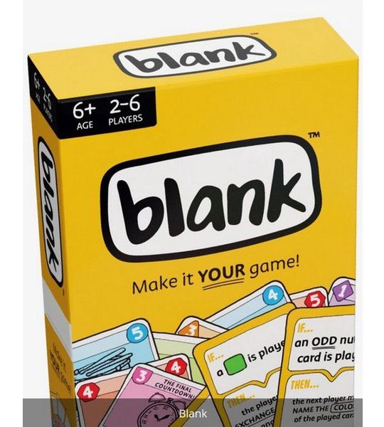 Blank - Kaartspel (ENG)