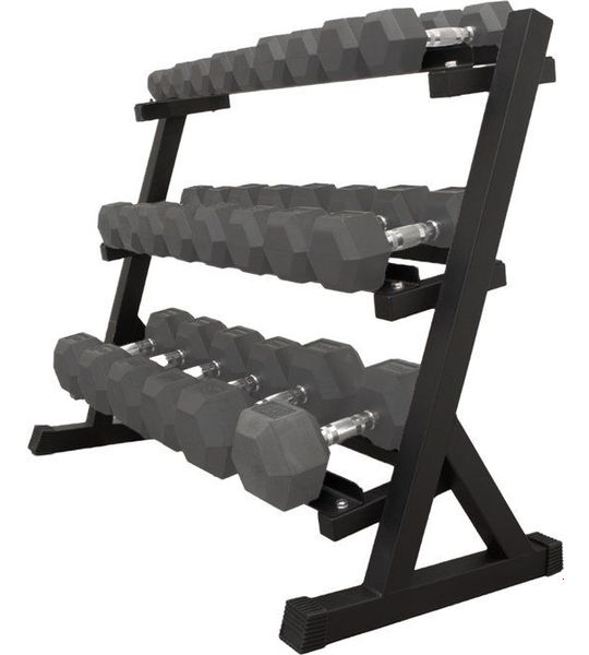 Focus Fitness - Opbergsysteem - Dumbbell Rack 3 lagen