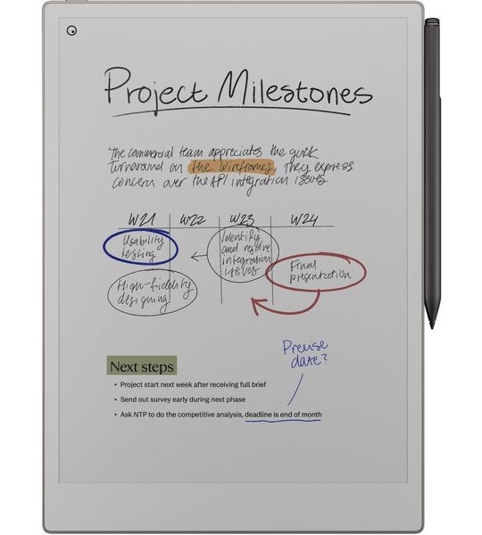 Remarkable Paper Pro + Marker Plus E-ink-tablet Zwart