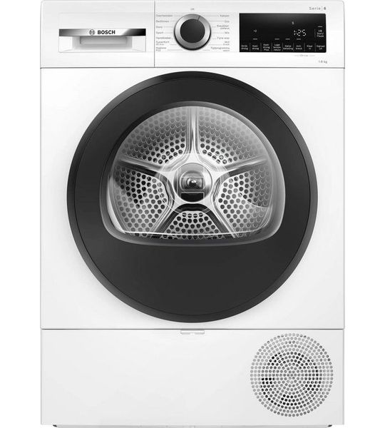 Bosch Wqg133dmnl - Warmtepompdroger 8 Kg 63 Db Energielabel A++