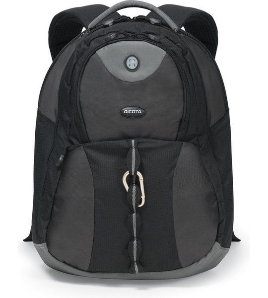 Dicota DICOT+D2A BacPac Mission XL up to 17 inch Laptop tas Zwart