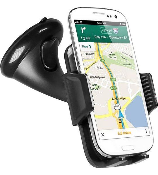 Sbs Mobile Car Holder Freeway Zwart