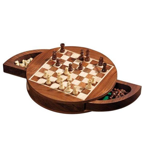 Philos Schaak Kassette rond