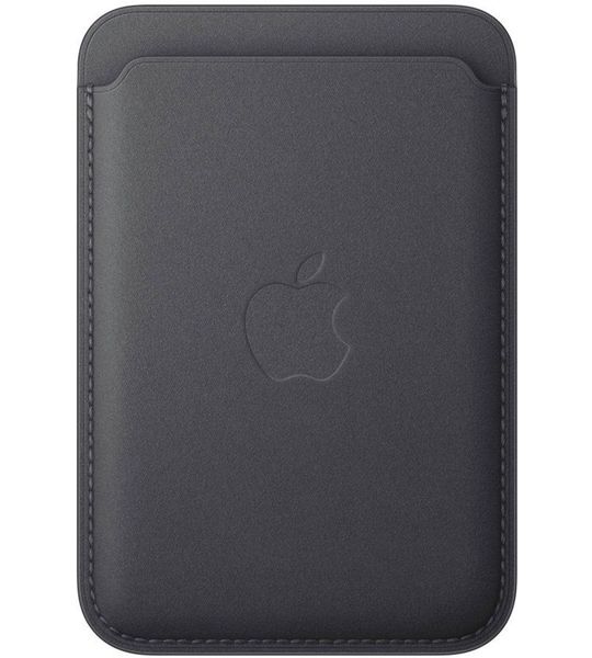 Apple Finewoven Wallet Magsafe Kaarthouder Voor Apple Iphone Zwart