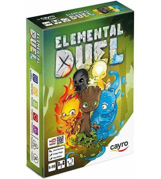 Cayro Elemental Duel Kaartspel Veelkleurig
