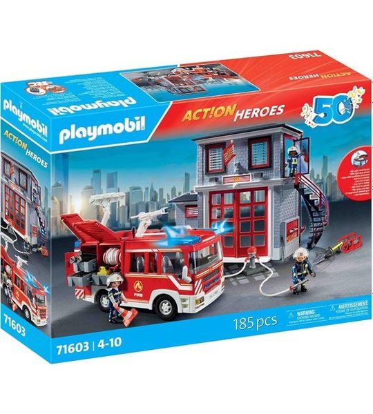 PLAYMOBIL Action Heroes 50YR Brandweer megaset - 71603