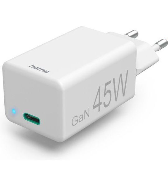 Hama 201653 Reislader Usb-c Quick Charge 45w Wit