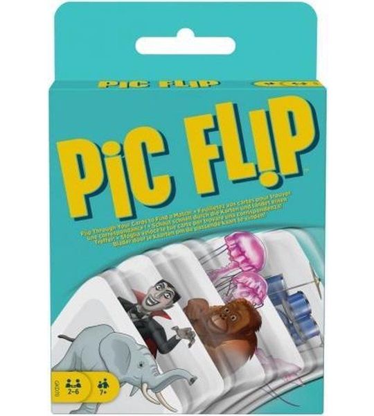 Mattel Games - kaartspel Pic Flip