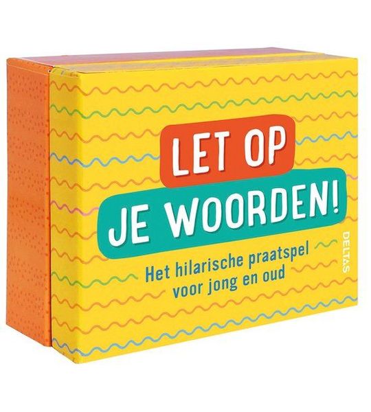 Let op je woorden! - doos met kaarten