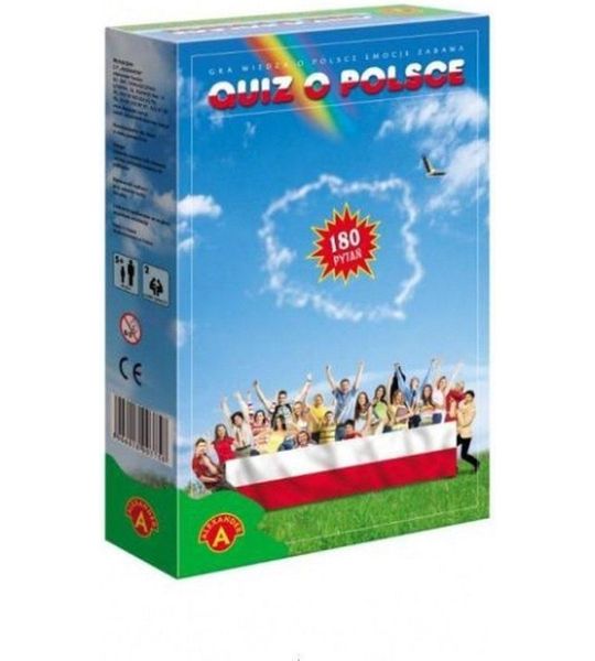 Alexander Quiz o Polsce mini Bordspel Educatief