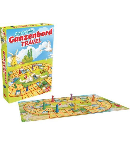 Goliath Ganzenbord Travel – Bordspel – Reisspel – Hollandse gezelligheid