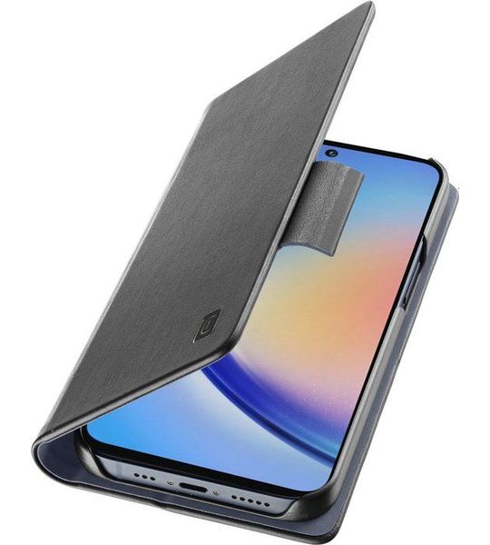 Cellularline Book Telefoonhoesje Voor Samsung Galaxy A35 Zwart