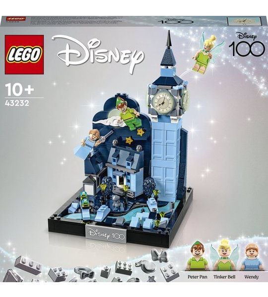 LEGO 43232 Disney Peter Pan en Wendy vliegen over Londen Tinkelbel Set