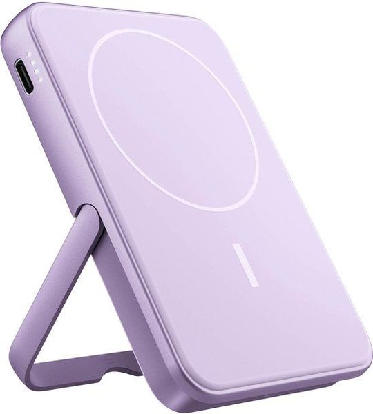 Fresh 'n Rebel 5000 Mah Draadloos Opladen Magnet Wireless Powerbank Paars