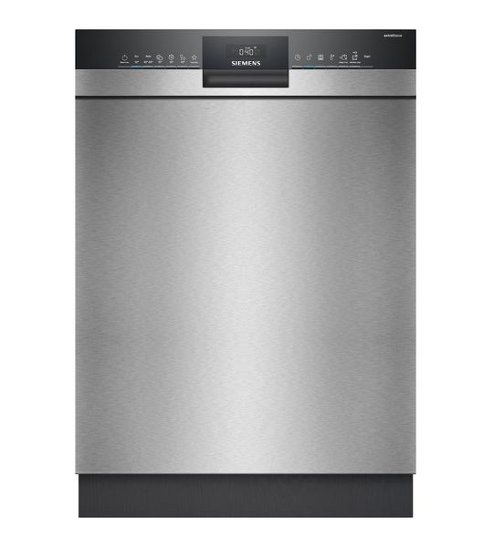 Siemens SN43ES05ME Onderbouw vaatwasser Grijs