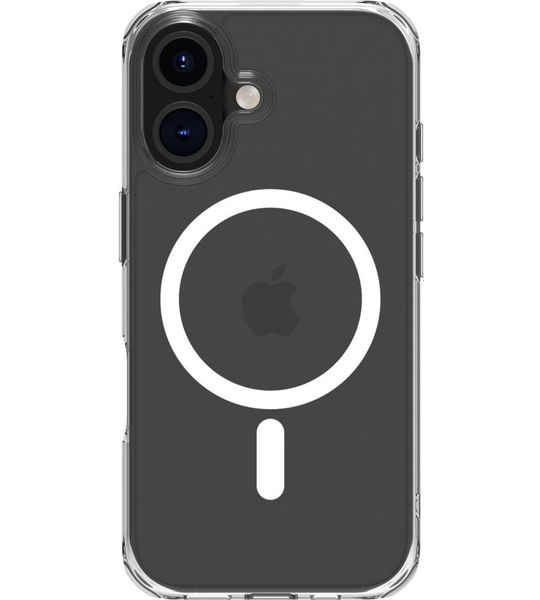 BlueBuilt Protective Back Cover met MagSafe iPhone 16 Transparant