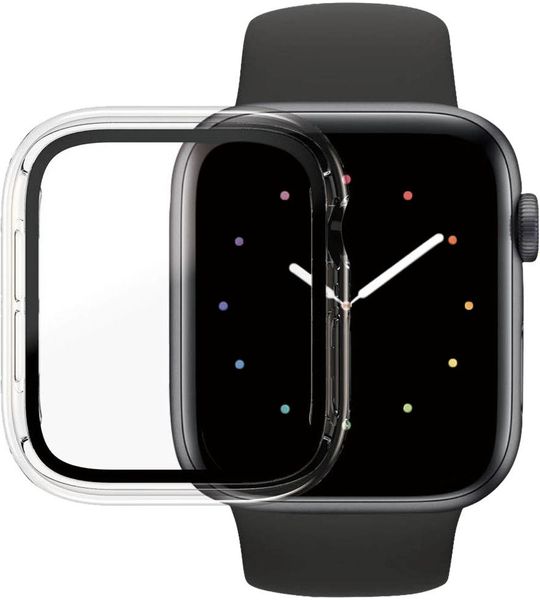 PanzerGlass Antibacteriële Transparante Full Body Screenprotector Apple Watch Series 4/5/6/SE 44 mm