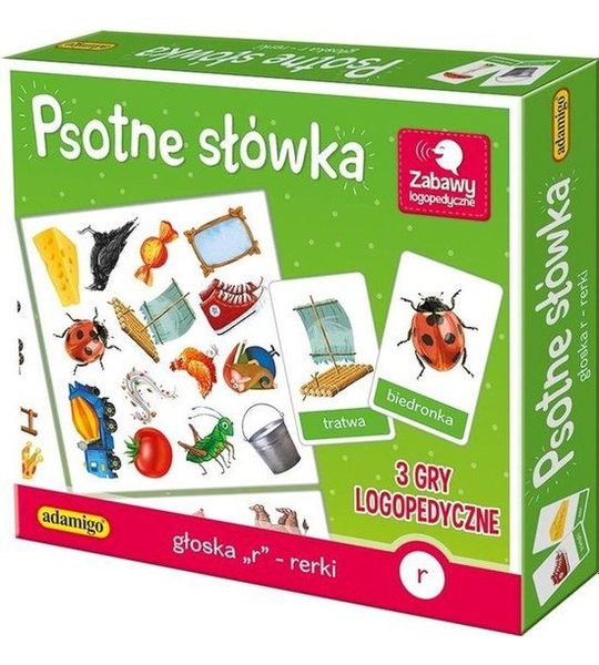 Psotne słówka - głoska r - rerki
