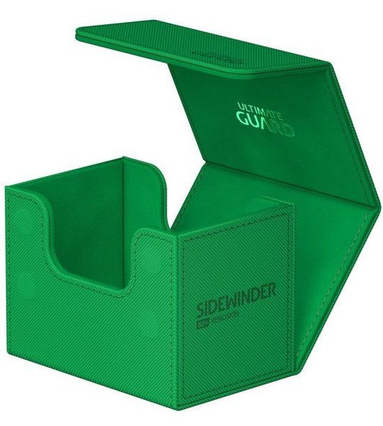 Ultimate Guard Ultimate Guard Sidewinder 80+ Xenoskin - Green Card Boxes