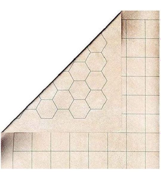 Chessex Reversible Battlemat 1,5 inch Squares & 1,5 inch Hexes