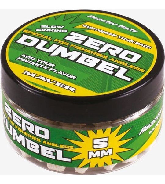Maver Reactor Baits Zero Dumbel 5mm Slow Sinking (40g) - Kleur : Yellow Washout