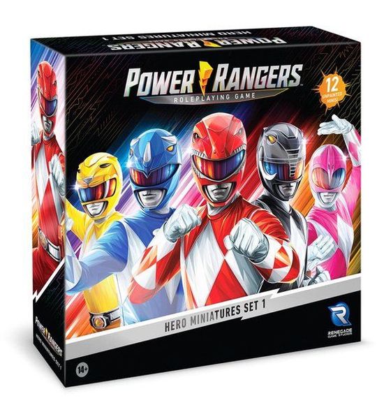 Power Rangers: RPG Hero Miniatures Set 1 - Renegade Game Studios