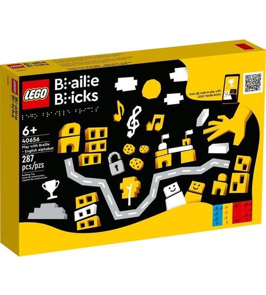 LEGO 40656 – Spelen met braille – Engels alfabet